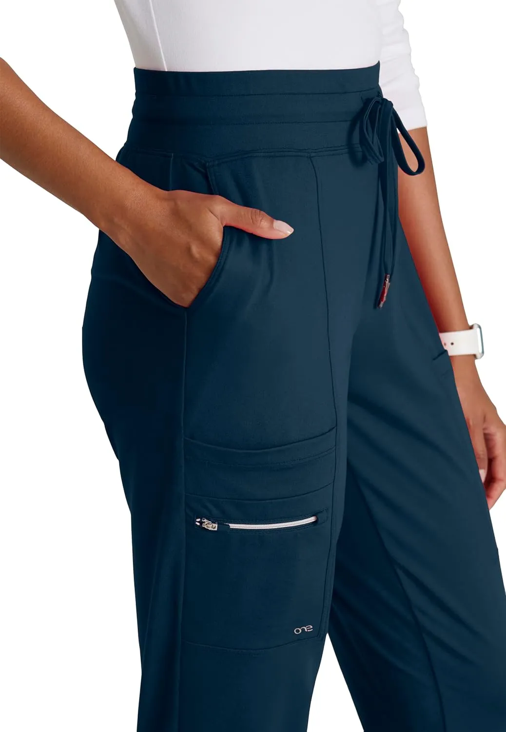 BARCO One Performance Knit Pro Jogger for Women - Modern Fit Self Cuff Jogger with Drawcord Waistband