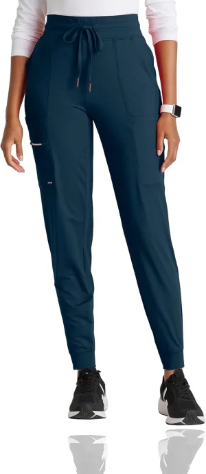 BARCO One Performance Knit Pro Jogger for Women - Modern Fit Self Cuff Jogger with Drawcord Waistband