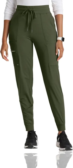 BARCO One Performance Knit Pro Jogger for Women - Modern Fit Self Cuff Jogger with Drawcord Waistband