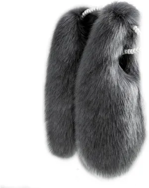 benetia Girls Boys Faux Fur Vest Coat