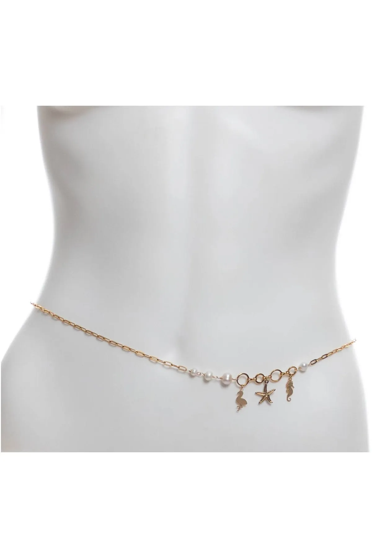 JEWELRY - Sea Star Link Belly Chain • Gold