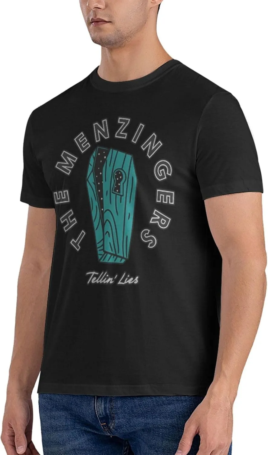 Man's T Shirt Short Sleeve Crewneck Tee Teenager Cool Summer Cotton Shirt