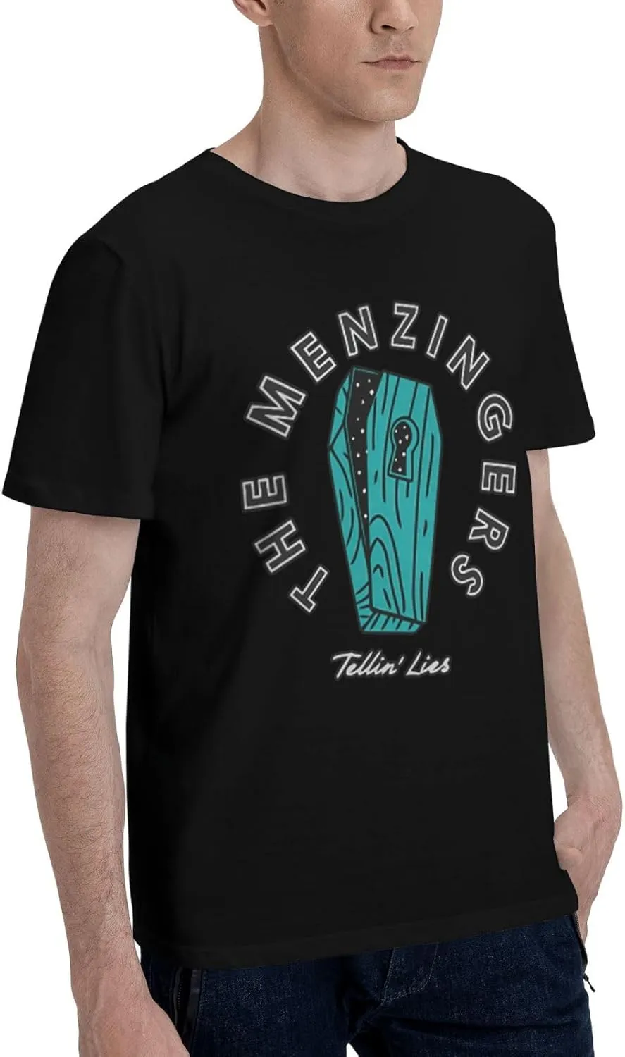 Man's T Shirt Short Sleeve Crewneck Tee Teenager Cool Summer Cotton Shirt