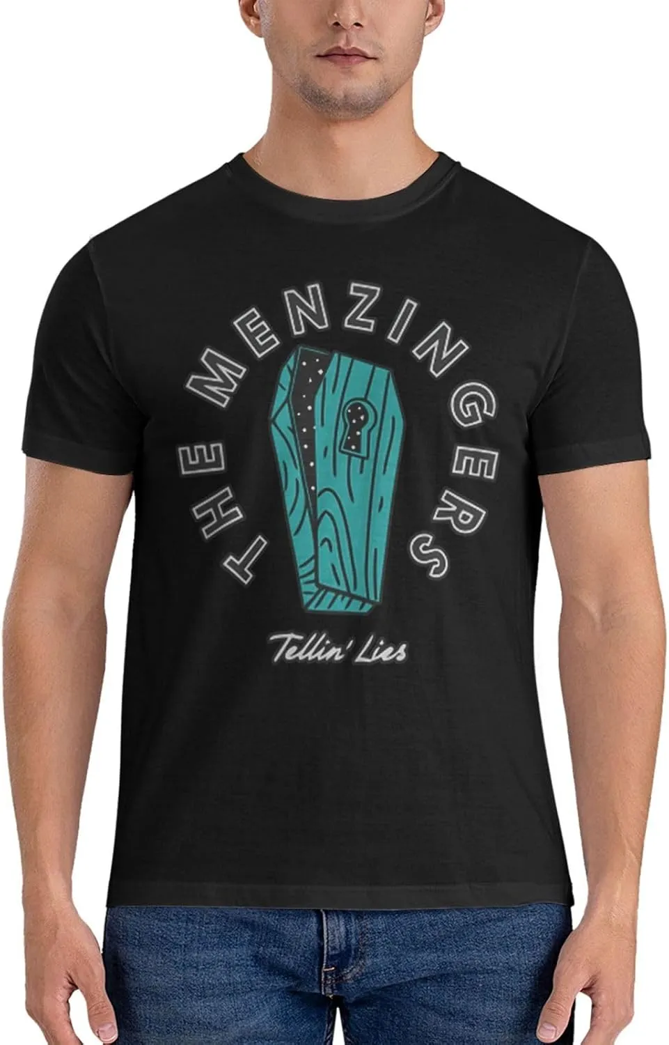 Man's T Shirt Short Sleeve Crewneck Tee Teenager Cool Summer Cotton Shirt