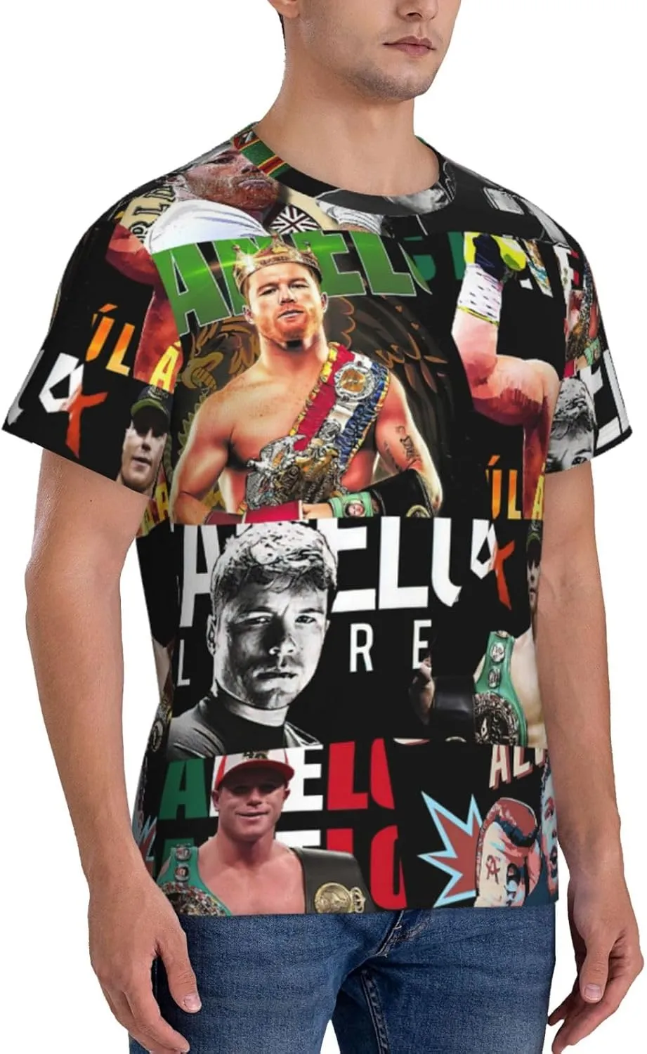 Mans T Shirts Short Sleeve Fashion Tee Boys Breathable Summer Cotton Shirts