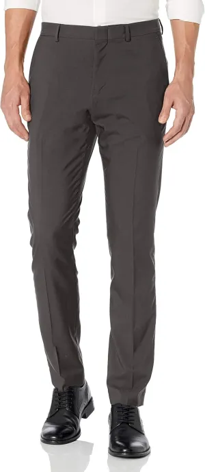 Perry Ellis Men's Very Slim Fit Solid Tech Portfolio Dress Pants