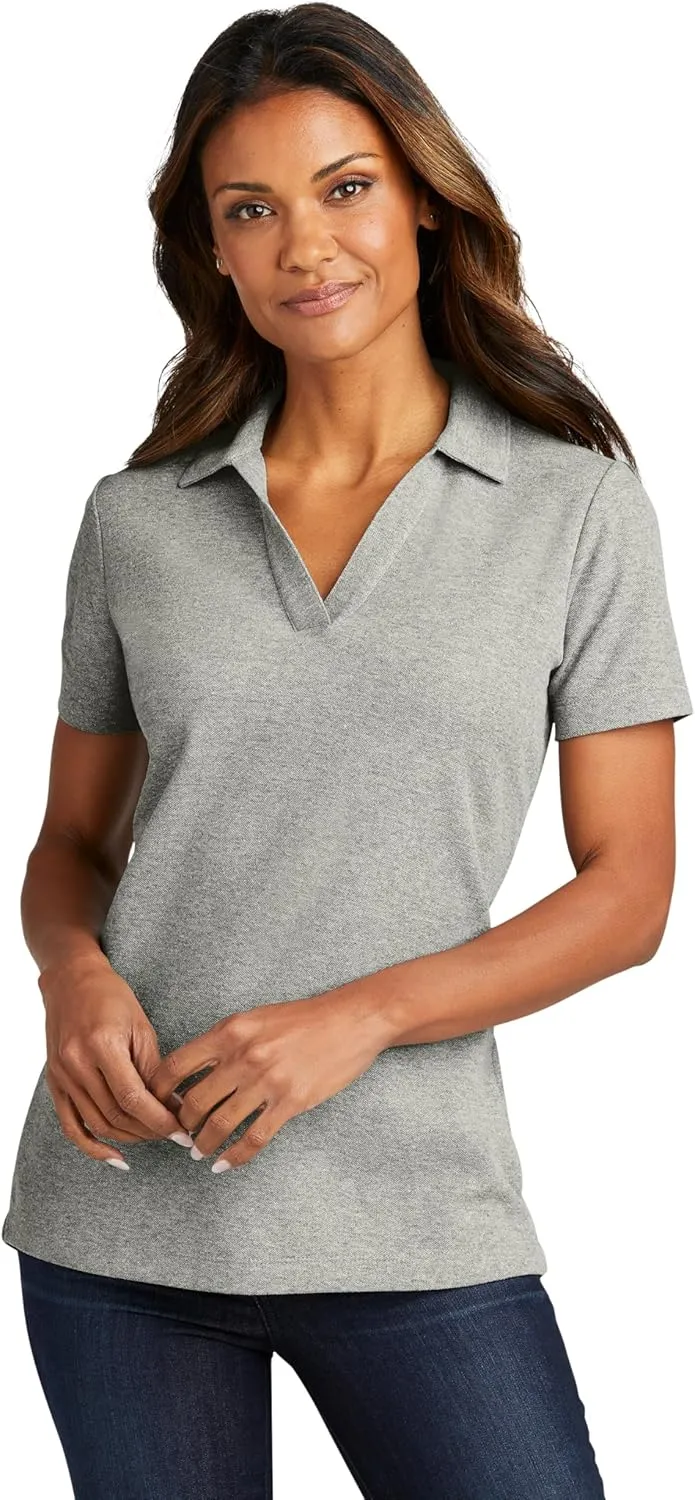Port Authority Ladies C-Free Cotton Blend Pique Polo