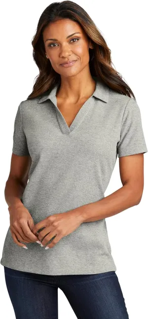 Port Authority Ladies C-Free Cotton Blend Pique Polo