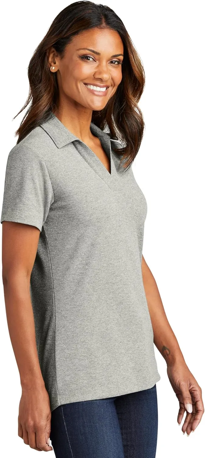Port Authority Ladies C-Free Cotton Blend Pique Polo