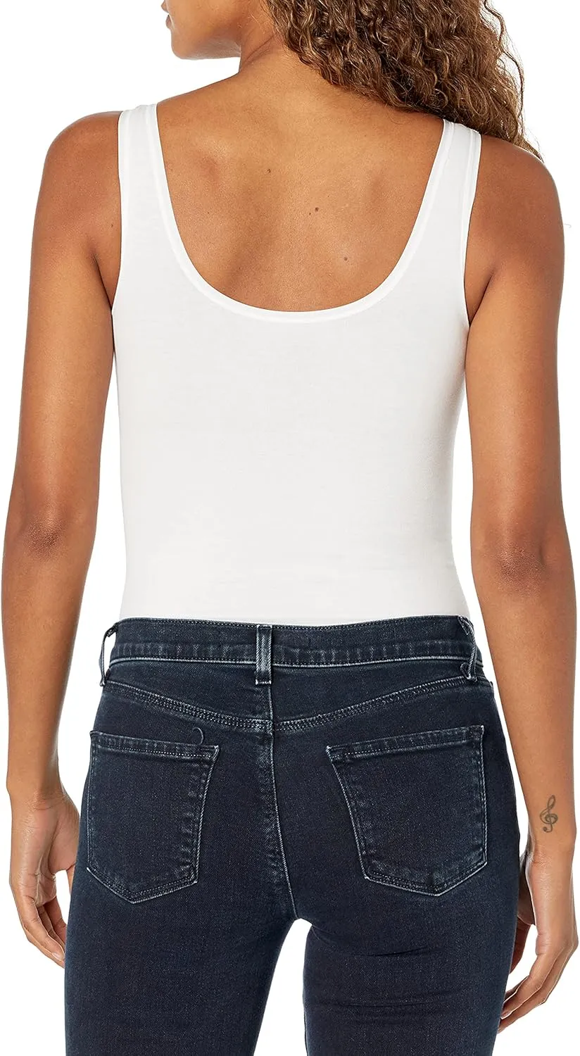 Yummie womens Ruby Cotton Seamless Shaping Full Back Bodysuit